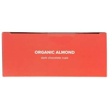 EVOLVED Organic Almond Butter Keto Cups 7 Count, 4.93 OZ