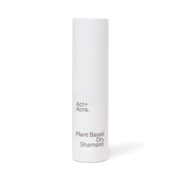 ACT+ ACRE Plant-Based Fulvic Acid Volumizing Dry Shampoo - Natural and Unscented Powder Spray Shampo...