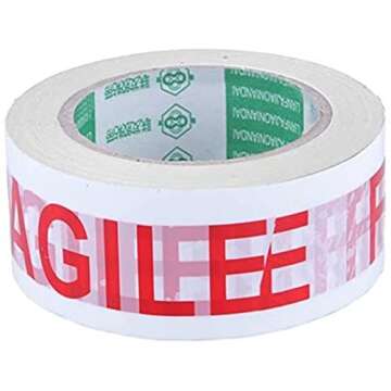 Juvale Heavy Duty Fragile Tape 100m for Safe Shipping