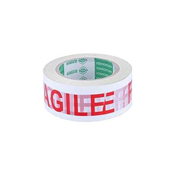 Juvale Heavy Duty Fragile Tape 100m for Safe Shipping