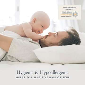 BELADOR Silky Soft Queen Sheet Set - 6 Piece White Bed Sheets for Queen Size Bed, Secure-Fit Deep Pocket Sheets with Elastic, Breathable Hotel Sheets & Pillowcase Set, Wrinkle Free Oeko-Tex Sheets