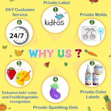 Magic Water Elf Toy Kit, Aqua Fairy Water Gel Kit with 20 Magic Gels, 10 Fruit & Vegetable Molds. Christmas Gifts, Birthday Gifts, Party Favors, Arts & Crafts DIY STEM for Kids (20 Colors)