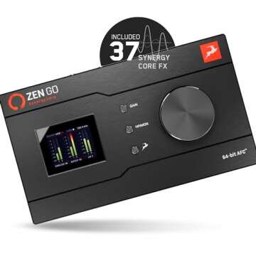 Antelope Audio Zen Go Synergy Core: Pro Audio Interface with FX