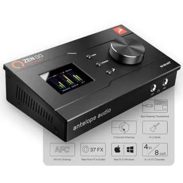 Antelope Audio Zen Go: Thunderbolt Audio Interface for Music and Podcasts