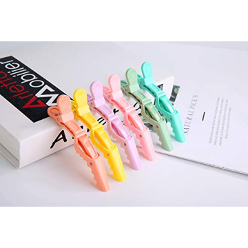 HH&LL 12 pcs Professional Hair Clips for Easy Styling