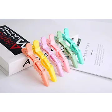 HH&LL 12 pcs Professional Hair Clips for Easy Styling