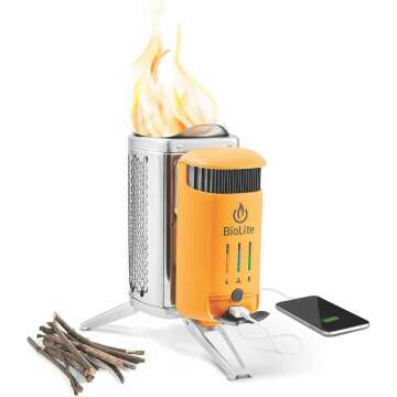BioLite Campstove 2: Sustainable Wood Burning Power