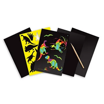 Melissa & Doug Dinosaur Scratch Art Kit for Kids