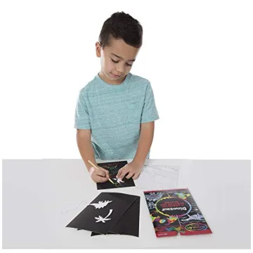 Melissa & Doug Dinosaur Scratch Art Kit for Kids