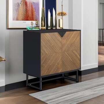 Stylish Nathan James Enloe Sideboard Storage Cabinet