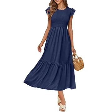 Stylish OFEEFAN Casual Maxi Dress for All Occasions