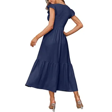 Stylish OFEEFAN Casual Maxi Dress for All Occasions