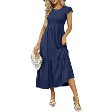 Stylish OFEEFAN Casual Maxi Dress for All Occasions