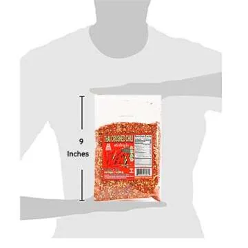 Extra Hot Thai Chili Pepper Flakes - 200g Authentic Flavor