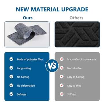 Stair Treads Non Slip for Wooden Steps Indoor, KOOTETA 15 Pack 8" X 30" Carpet Stair Treads with Reu...