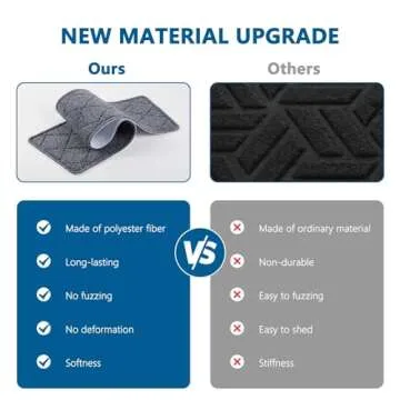 Stair Treads Non Slip for Wooden Steps Indoor, KOOTETA 15 Pack 8" X 30" Carpet Stair Treads with Reu...