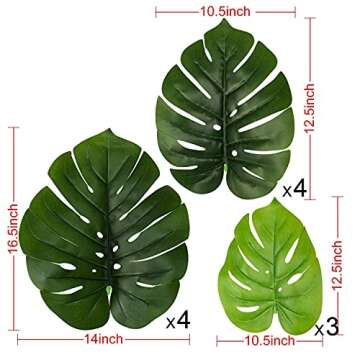 Wofair 45 Inch Monstera Plant - Lifelike Indoor Outdoor Décor