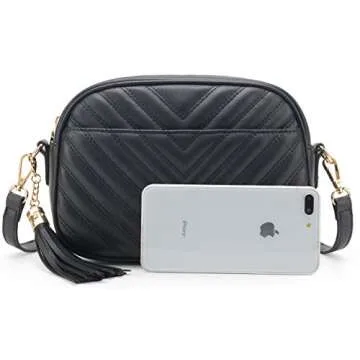 Lola Mae Quilted Crossbody Bag for Stylish Daily Use