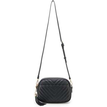 Lola Mae Quilted Crossbody Bag for Stylish Daily Use
