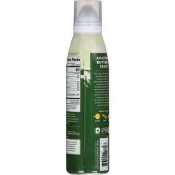 4th & Heart Original Ghee Oil Non-Stick Cooking Spray, Made with Grass-Fed, Pasture-Raised Ghee, Keto, Lactose-Free, Certified Paleo Baking Spray (5oz)