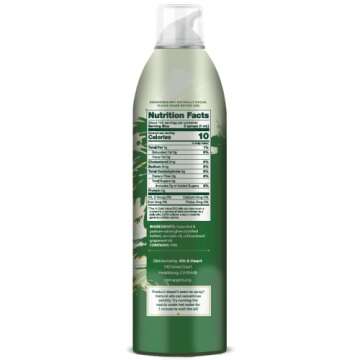 4th & Heart Original Ghee Oil Non-Stick Cooking Spray, Made with Grass-Fed, Pasture-Raised Ghee, Keto, Lactose-Free, Certified Paleo Baking Spray (5oz)