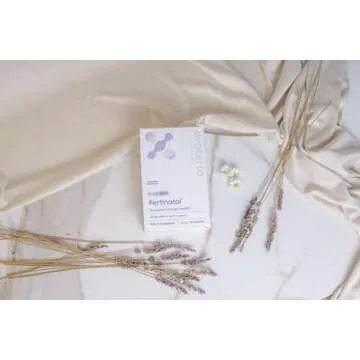 Fertinatal Ovaterra Micronized DHEA Supplement for Women, Natural DHEA 25mg Capsules, Fertility Supplements for Women (84 Capsules - 28 Day Supply)