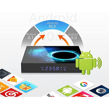 Android 10.0 TV Box with 6K Ultra HD & Mini Keyboard