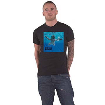 Nirvana 'Nevermind Album' (Black) T-Shirt - Unisex Comfort, Iconic Design