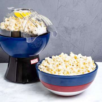 Captain America Popcorn Maker & Shield Bowl