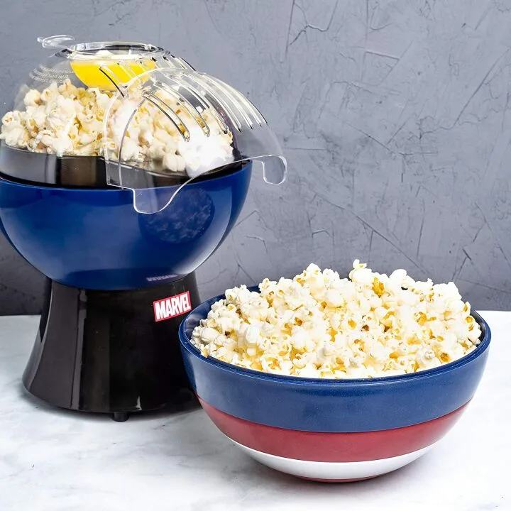 Captain America Popcorn Maker & Shield Bowl