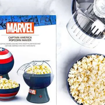 Captain America Popcorn Maker & Shield Bowl