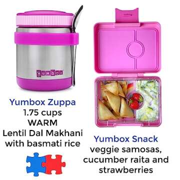 Yumbox Leak-Proof Food Jar, Triple Insulated, 14oz