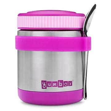 Yumbox Leak-Proof Food Jar, Triple Insulated, 14oz