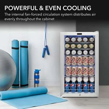 Whynter Beverage Refrigerator 127 Can Mini Fridge