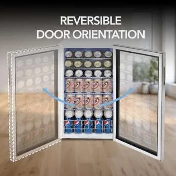 Whynter Beverage Refrigerator 127 Can Mini Fridge