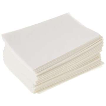 Diane End Wraps for Styling Hair in Salon or at Home 2.25 inch x 3.25 inch, White, 1000 Count(Pack of 1)