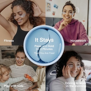 Korean Under Eye Patches for Dark Circles & Puffiness