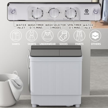 Compact Laundry Washer for Apartments & RVs