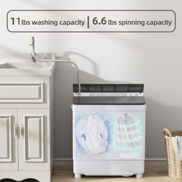 Compact Laundry Washer for Apartments & RVs