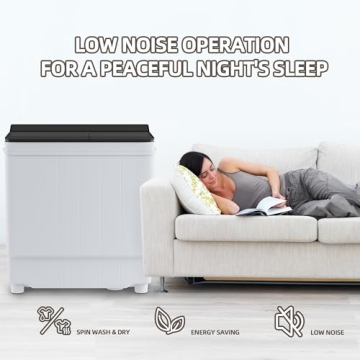 Compact Laundry Washer for Apartments & RVs