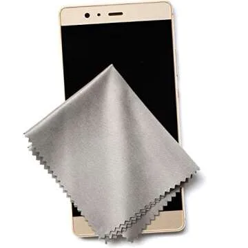 Xthel Microfiber Cleaning Cloths for Electronics (6 Pack) - Cleans Lenses, Glasses, Screens, Cameras, iPad, iPhone, Eyeglasses, Cell Phone, LCD TV Screens and More