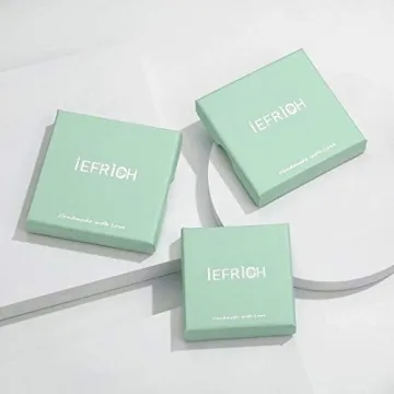 IEFRICH Cross Necklace 14K Gold Plated for Women