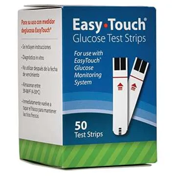 EasyTouch Glucose Test Strips for Quick & Convenient Monitoring, 150 Ct
