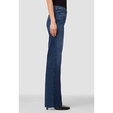 Hudson Jeans Women's Rosie High Rise Wide Leg Jean, Dover, 24