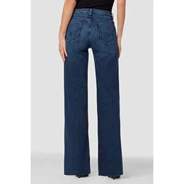 Hudson Jeans Women's Rosie High Rise Wide Leg Jean, Dover, 24