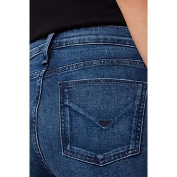 Hudson Jeans Women's Rosie High Rise Wide Leg Jean, Dover, 24