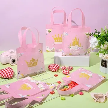 Enchanting WILLBOND Princess Party Favor Bags for Kids