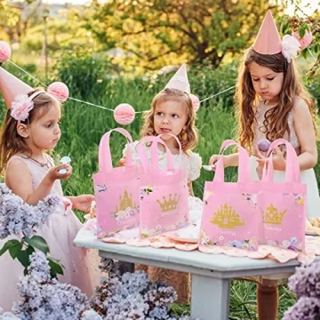 Enchanting WILLBOND Princess Party Favor Bags for Kids