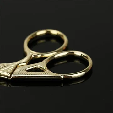 AQUEENLY Gold Embroidery Scissors Set for Crafts