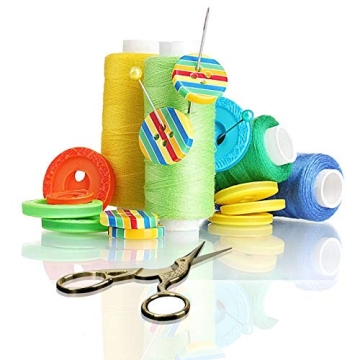 AQUEENLY Gold Embroidery Scissors Set for Crafts